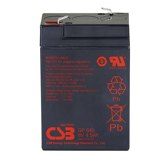 FOB 6002-CF1 (6V / 4.5Ah)