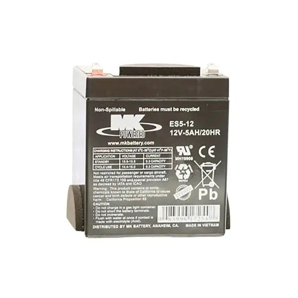 12V / 5Ah, Ohio Medical Care-E-Vac III 749144