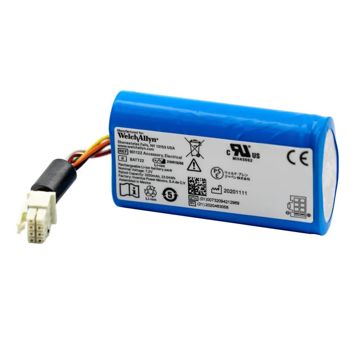 7.2V / 3.2Ah, Welch Allyn Connex Spot 73MT Battery