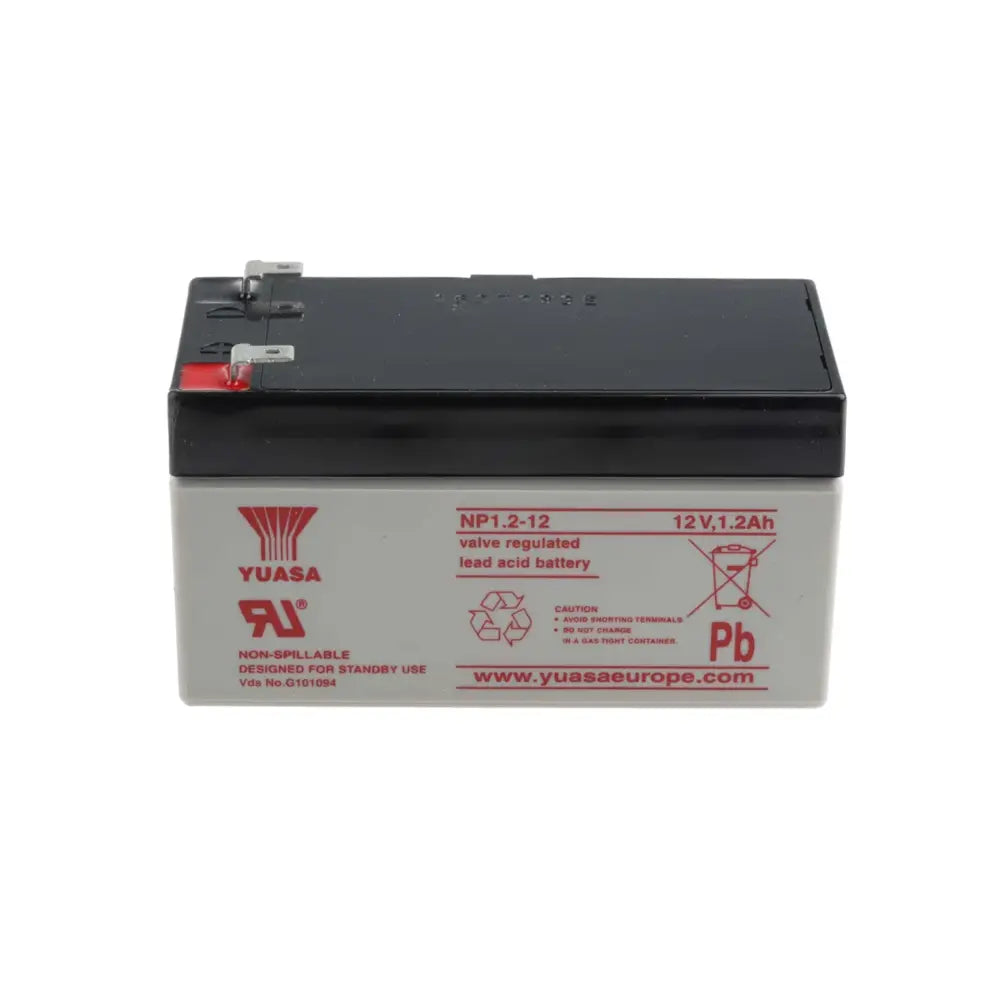 12V / 1.20Ah, Sealed Lead Acid Battery yuasa np1.2-12