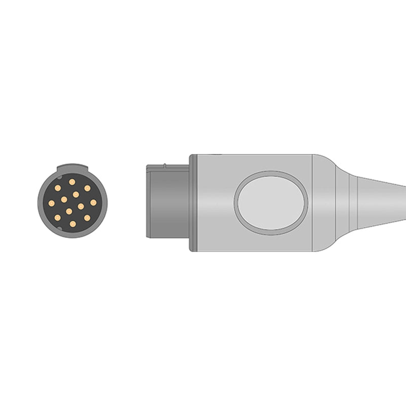 GE Compatible, Leg Plate/DECG Cable, FCB 700