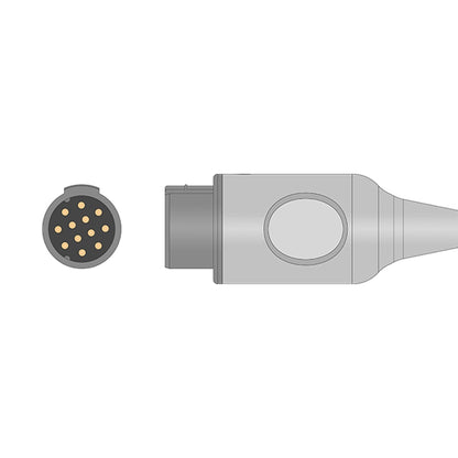 GE Compatible, Leg Plate/DECG Cable, FCB 700