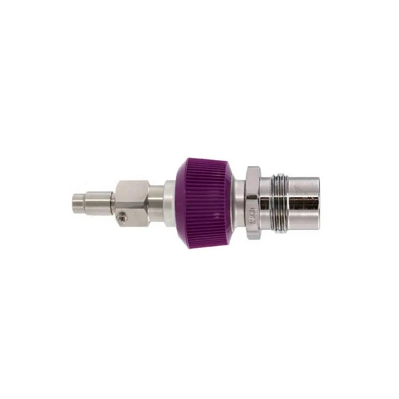 Puritan Bennett Male Quick-Connect x DISS Male Body Adapter, Waste Gas