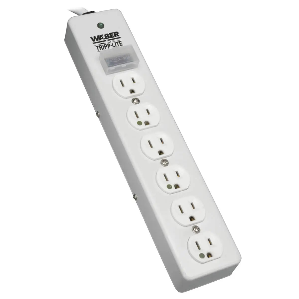 Hospital Grade, Surge Protector, 6 Outlets, 15 ft. UL 1363