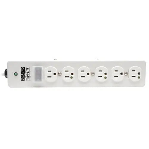 Hospital Grade, Surge Protector, 6 Outlets, 15 ft. UL 1363