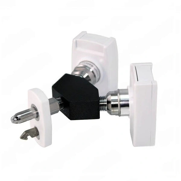 Chemetron Y-Block, Male Quick-Connect x Female Coupler, Vacuum