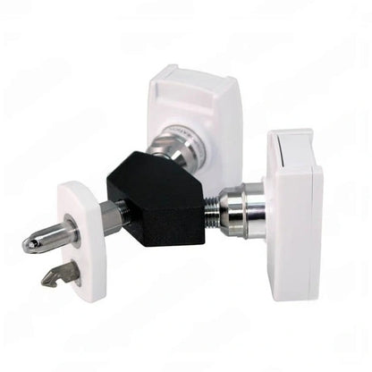 Chemetron Y-Block, Male Quick-Connect x Female Coupler, Vacuum