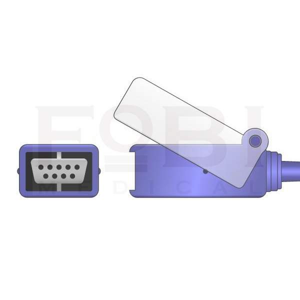 FOB DOC-10 (Covidien/Nellcor Compatible SpO2 Adapter Cable)