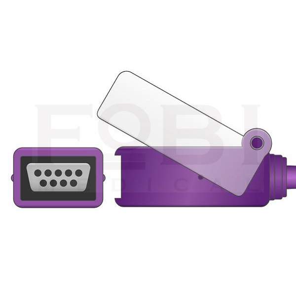 FOB JL-650P (Nihon Kohden Compatible SpO2 Adapter Cable)